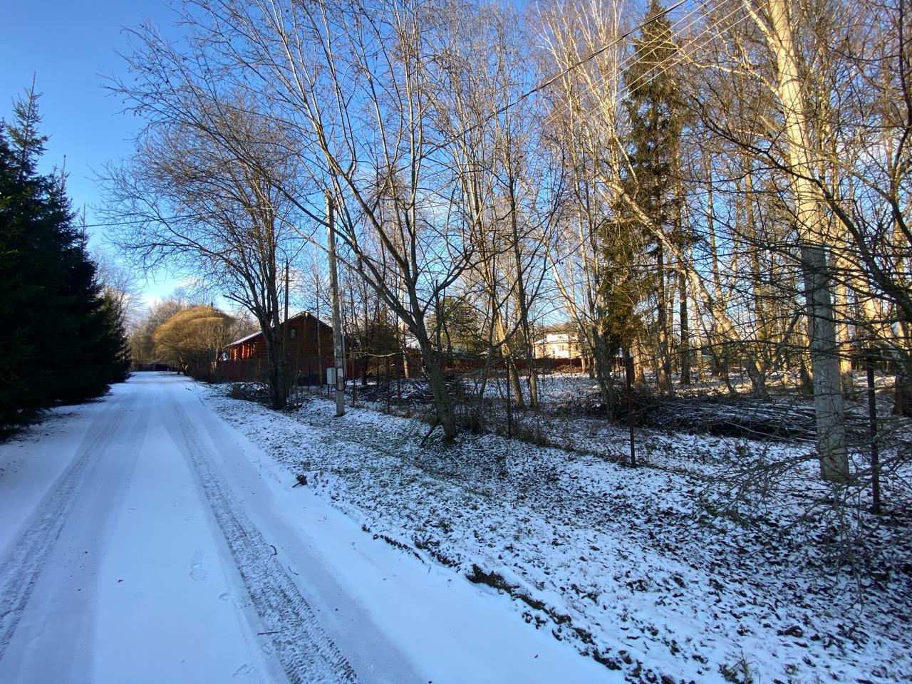 Внутри участка — ровный ландшафт